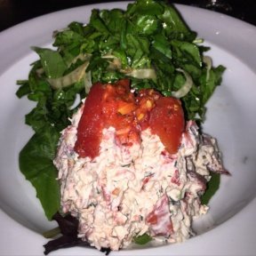 Gluten-free lobster salad from Trinity Place Bar & Restaurant